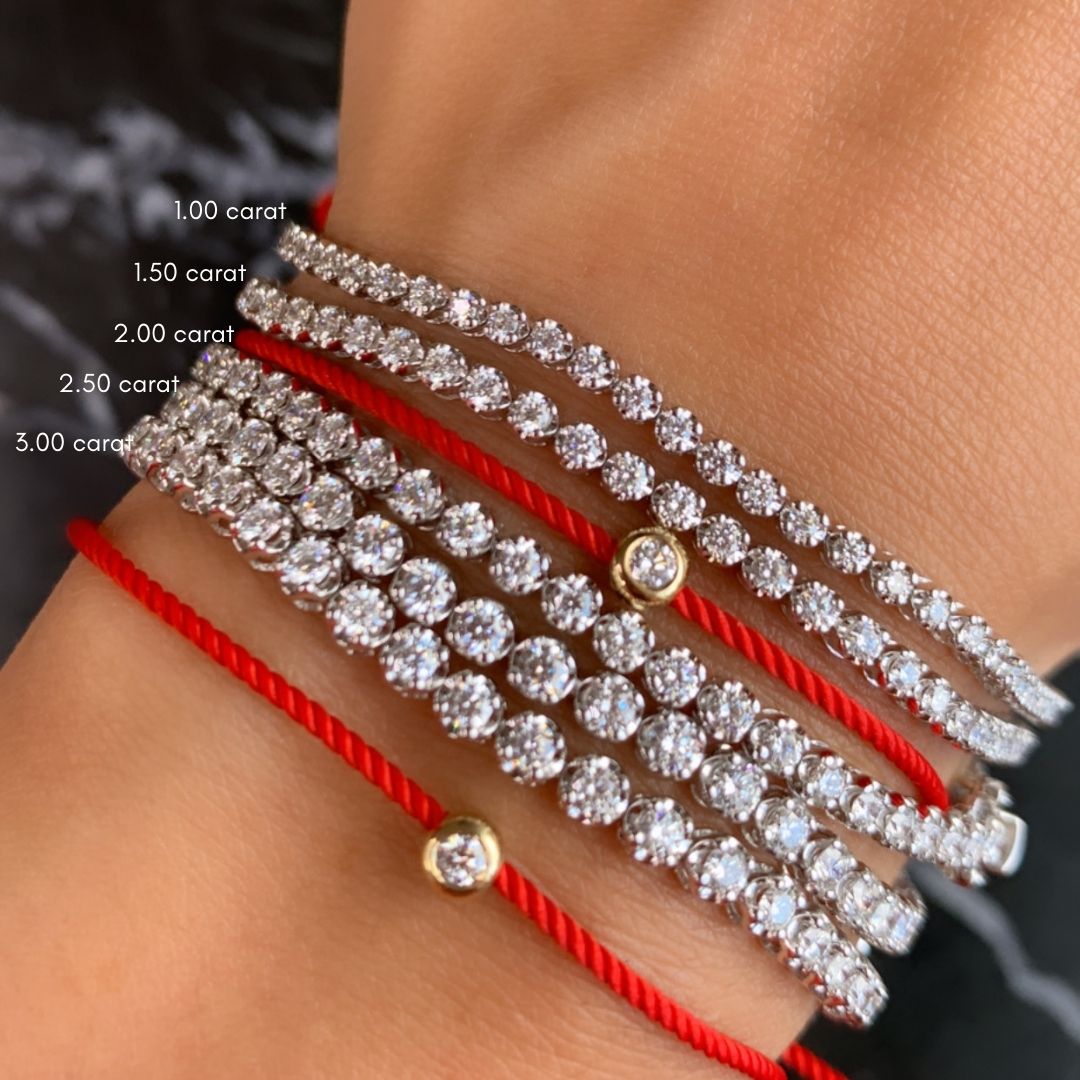 Diamond Bracelet Tennis Bracelet 3 carat – Cravingfor